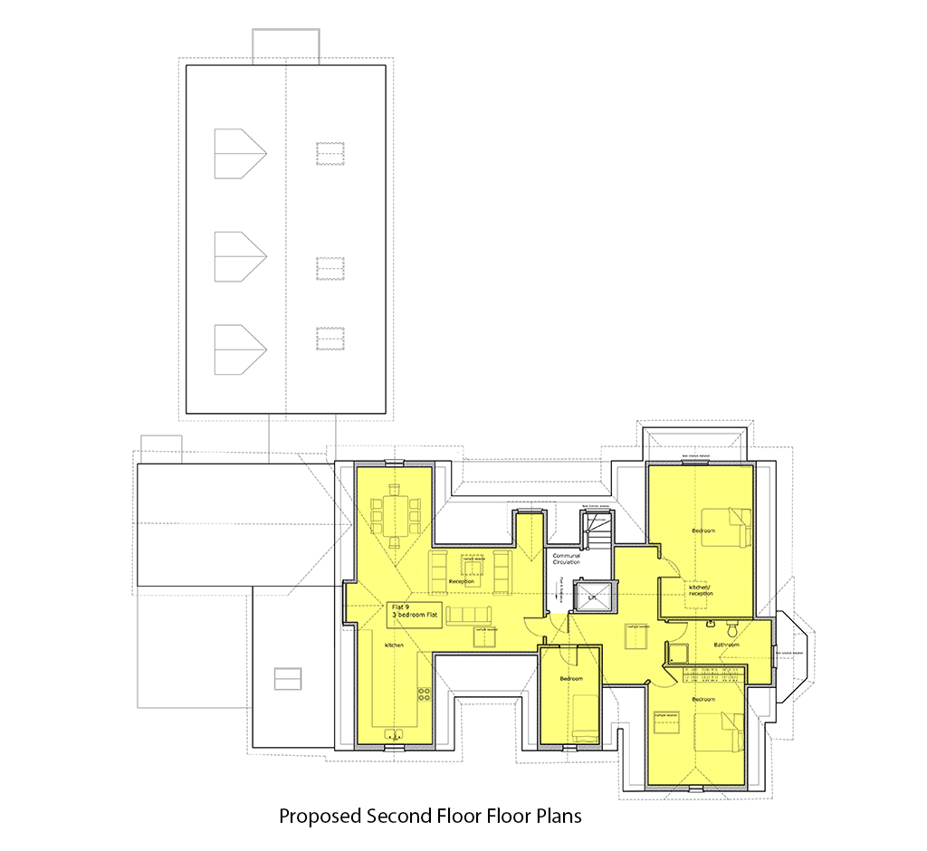 Lot: 105 - FORMER CARE HOME WITH CONSENT FOR CONVERSION TO NINE APARTMENTS - 